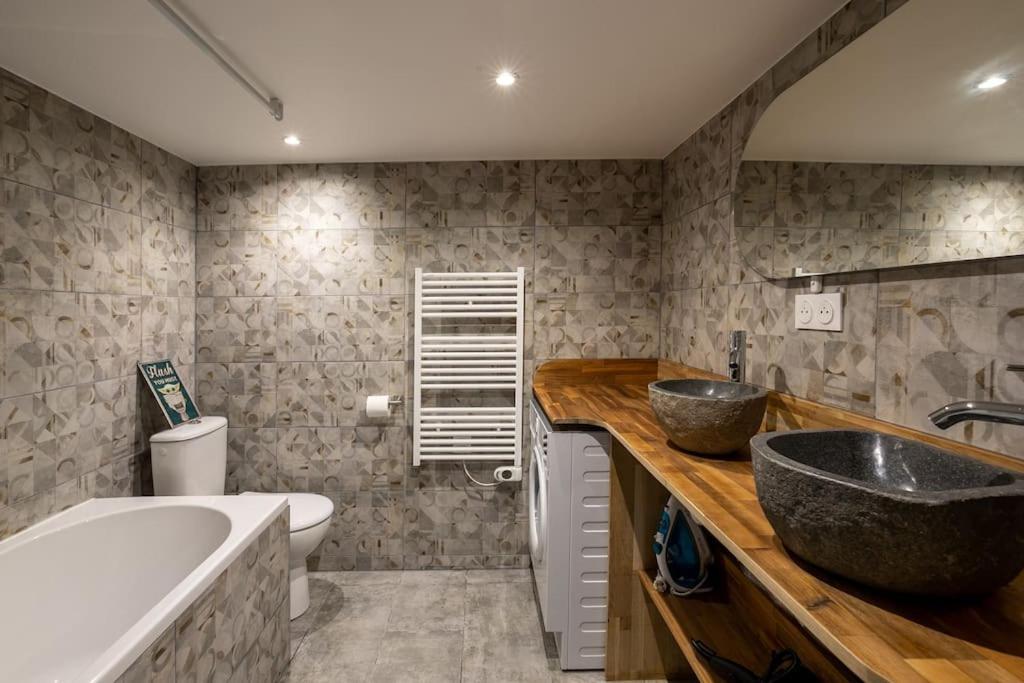 New 2 Br- 2 Bedroom In Paris 15 Eiffel Clim Eksteriør bilde